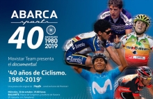 Txirrindularitza 40 urte. Abarca Sports. Movistar Team