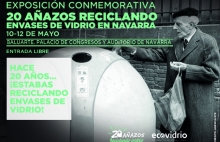 20 añazos reciclando envases de vidrio