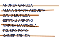 2018ko Arte plastiko eta ikusizkoetarako proiektuen erakusketa