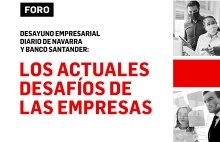 Desayuno Empresarial Diario de Navarra y Banco Santander