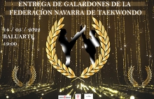 Entrega de galardones de la Federación Navarra de Taekwondo