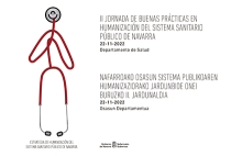 II Jornada de Buenas Prácticas en humanización del Sistema de Salud Público de Navarra