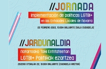 Jornada Implementación de políticas LGTBI+ en las Entidades Locales de Navarra
