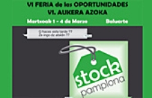 VI Feria Pamplona Stock