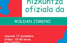 Conferencia de Roldan Jimeno: Gaztelera nafarroako hizkuntza ofiziala da