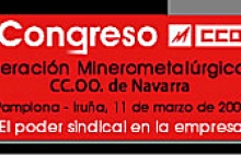 4º Congreso de la Federación Minerometalúrgica de CC.OO. de Navarra