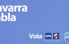 Mitin central de la campaña de la coalición UPN-PP