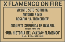 Flamenko kantariaren historia bat