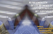Representacin de los becarios de Estudios Artsticos del Gobierno de Navarra
