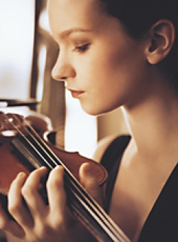 La violinista Hilary Hahn