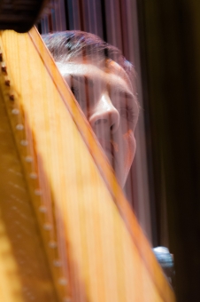 Tiziana Tagliani, arpa. / Foto: Roberto Domínguez